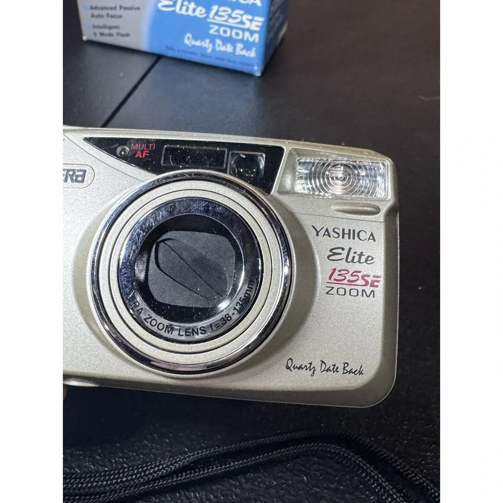 Yashica Elite 135SE Zoom 35mm Film Camera Kyocera – For Parts